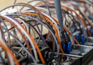 Résinage cartes électroniques
